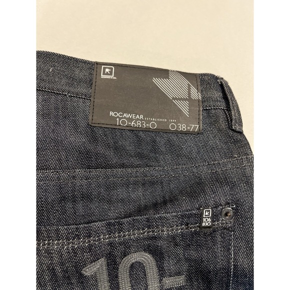 Rocawear Men's Blue Jeans 10-683-0 Original Fit Size 38 Vintage - Picture 12 of 12